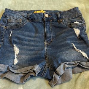 Wax Jean shorts